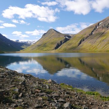 Audio-Slide-Show: Wanderung zum Hraunsvatn